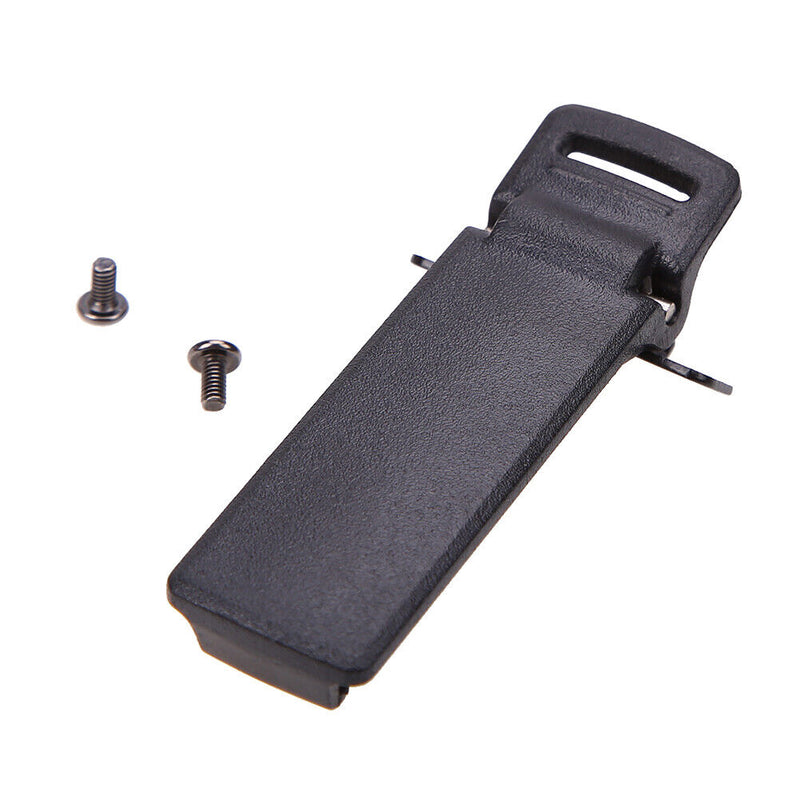 2Pcs Walkie Talkie Spare Back Belt Clip for Baofeng 2-way Radio UV5R Newly