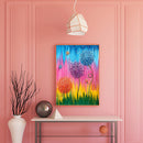 Colorful Dandelion 5D DIY Full Round Drill Diamond Painting Art Mosaic Deco