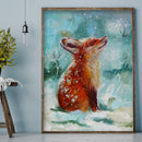 5D DIY Full Round Drill Diamond Painting Kit Lovely Animal Wall Art Craft Gif