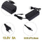 13.5V 5A AC to DC Power Adapter Dual Cable Converter Universal 5.5x2.1-2.5m