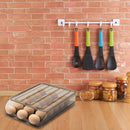 Household Egg Storage Box Drawer Fresh Refrigerator Egg Tray Holder (A) Newly