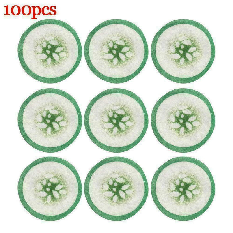 100xCucumber Hydra-gel Eye Patches Eye Pads Strong L1W1 Water Absorption P2H0