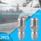 1 Pair 3/8 Threaded Male to Quick Connect Plug Fittings Pressure Washer Ada