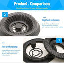 Windproof Diffusers Embedded Gas Stove Stainless Lids High Foot Burner Core