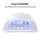 Acrylic Nail Art Practice Display Stand Chess Board Magnetic Holder (Pink)