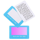 Generator Test Light Glasses UV Test Anti-Blue Light Test Card Accessories Card