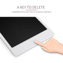 10in LCD Electronic Writing Tablet Digital Drawing Handwriting Pad (White)