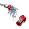 Screwdriver Magnetic Ring Powerful Magnet Anti-Slip Screw Bit Holder (Red)