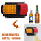 Counter Bottle Opener Wall Mounted Bar Beer Soda Can Opener with Precise Nu