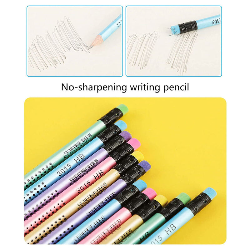 HB Pencil with Eraser - Correcting Holding Posture Triangular Shape Rod