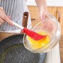 Multifunctional Spoon Potato Garlic Press Colander Cooking Tools (Red)
