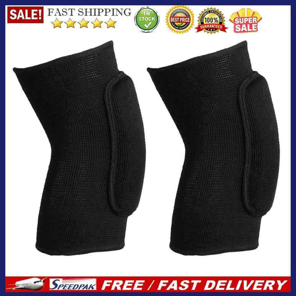 3pair Elastic Elbow Knee Support Sports Knitted Sponge Protectors Elbow Pad