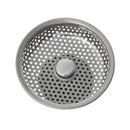 Steel Stuff Cover Colander Sink Strainer Food Hair Stopper Plug Filter Basket
