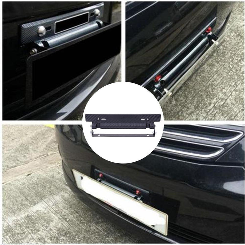 Adjustable 320X60X45mm Car Universal License Plate Holder Frame Bracket
