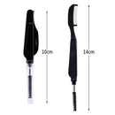 Tool Eyelash Metal Comb Eyebrow Brush Mascara Separator Dual-Head Foldable