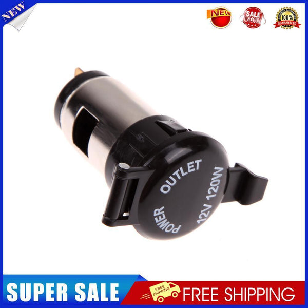 12V Car Motorcycle Boat Tractor Cigarette Lighter Power Socket Outlet Plug
