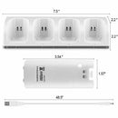 Rechargeable Batteries Charging Dock Station For Nintendo Wii Remote Controller
