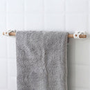2pcs Self-Adhesive Curtain Rod Holders Bracket Heavy Duty Bathroom Hook Rack Kit