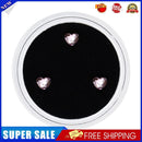 3pcs Dental Rhinestones Dental Love Heart Teeth Jewelry Tooth Stone (Light