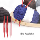 13 Pairs Knitting Needles for Sweater Crochet Set DIY Craft Sewing Accessories