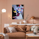 Canvas Painted Oil Paint By Numbers Aries Girl DIY Modern Bedroom Wall Art
