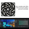 ID-COOLING 120mm Computer Case Cooling Fan PWM Silent Quiet Chassis PC Cooler
