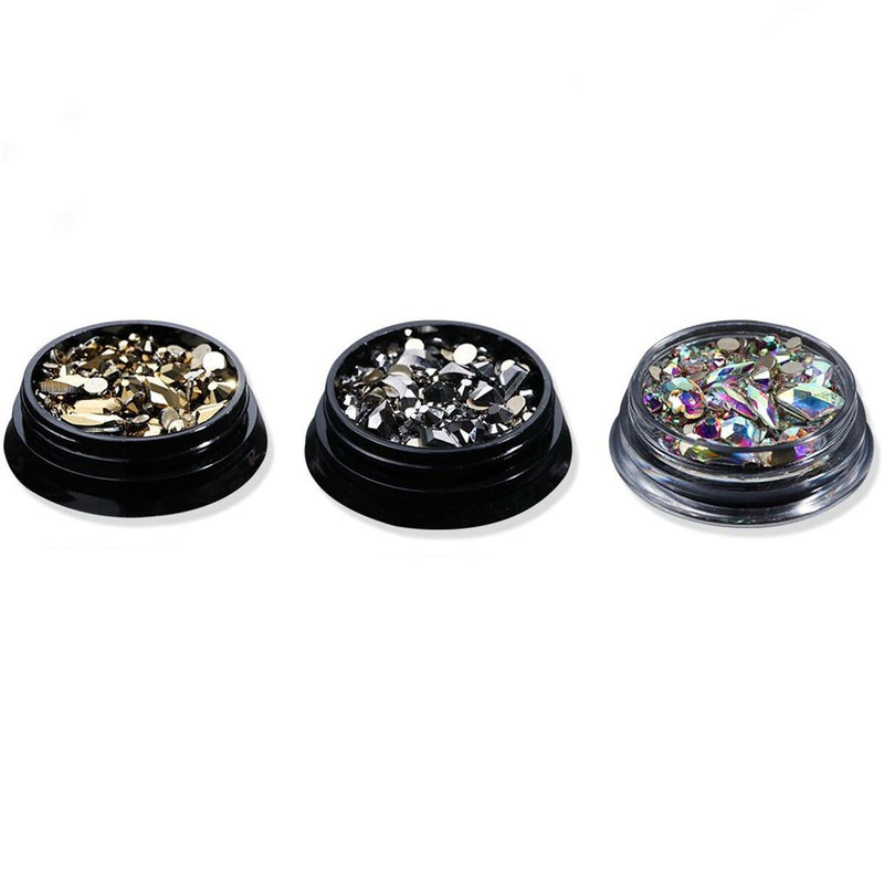 art Decor Flatback Rhinestone Nail Art Rhinestones Bottom Crystal Glitter Glass