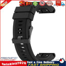 26mm Silicone Watch Band Strap for Garmin Fenix 6X/5X/5X Plus/3 (Black) Newly