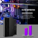 90 Degree Angled Converter Motherboard ATX Power Supply 24Pin Connector Adapter
