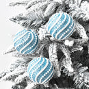 Christmas Tree Decoration Xmas Balls Ornaments 8cm Pendant Ball BLUE#