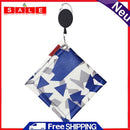Double-Sided Golf Ball Wiping Towel Cloth with Carabiner Hook Golf Accessories
