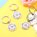 Granddaughter Thanksgiving Keychain for Uncle Grandpa Keychain Blessing
