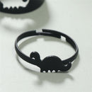 Open Rings Jewelry Adjustable Fashion Simplicity Women Dinosaur Shape Ring