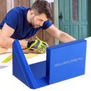 Round Center Line Scriber 45 Degree Drawing Pen Blank Center Finder (Blue) Newly