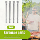 4x BBQ Gas Grill Tube Stainless Steel Barbecue Burners Replacement Pipes  Newly