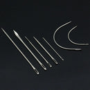 Home Supply Canvas Crafts Leather Upholstery Sewing Needles Hand Repair Curved