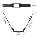 Multicolor Large Wrist Strap Replacement for Garmin Vivofit 1/2 (Black)
