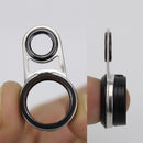 Oval Tip Repair Kit Fishing Rod Guide Eye Ceramic Ring Tackle Box Accessories