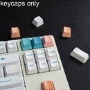 1set Keycaps For GH60/GK61/GK64/84/87/96/104/108/980 Mechanical Keyboards J4A7