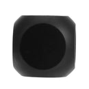 G1/4 Inner Thread 4 Way Water Tube Connector Ball Shaped Adapter(Black)