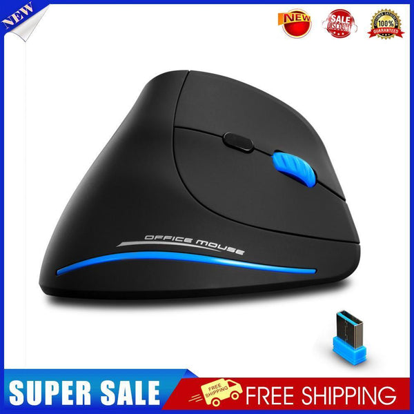 ZELOTES F-35A 2.4GHz Wireless Vertical 2400DPI Adjustable Optical PC Mouse