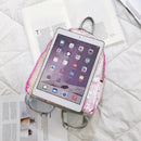 Preppy School Bags Women Sequins Heart Horse Decor Backpacks Glitter Rucksack