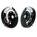 Magnetic Woodstove Pipe Thermometer Fireplace Flue 2021 Z0Q Heat H HOT C1J7