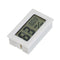 Mini Digital LCD Temperature Humidity Meter Thermometer (White Fahrenheit)