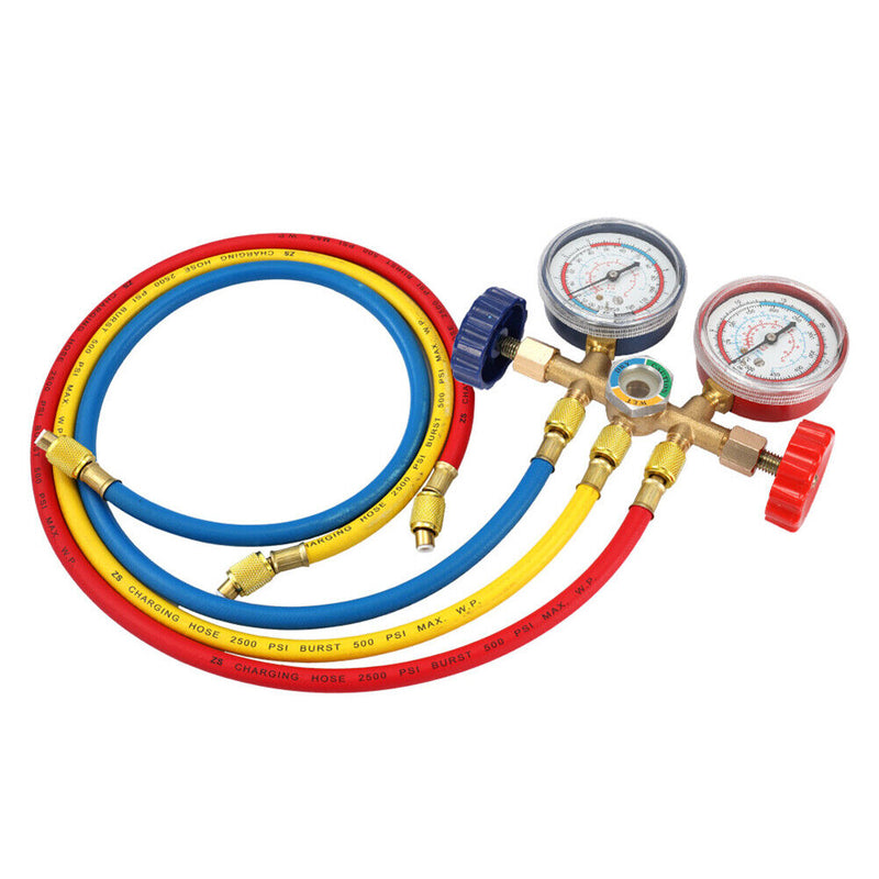 Manifold Gauge Set for R12 R22 R404A R134a Car Air Condition Refrigeration Tools