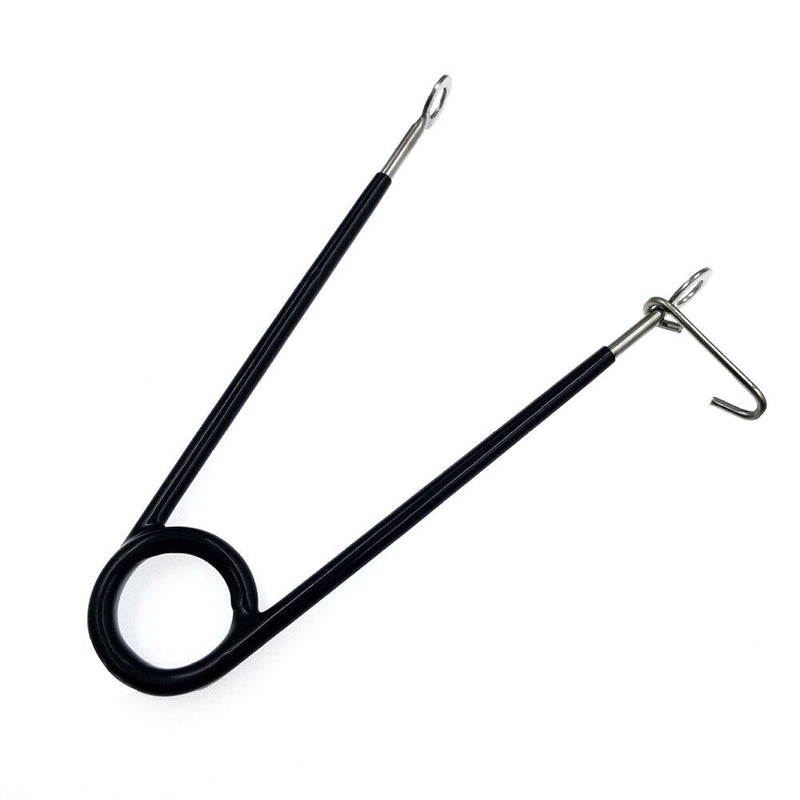 2x Portable Stainless Steel Fish Mouth Opener Jaw Spreader Hook Lock Remove