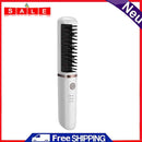 Hot Air Combs Portable Cordless Hair Straightener Curler Hairdressing Salon Tool