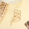 Women Scarf Buckle Simple Pin Lapel Hollow Fashion Alloy Flower Brooch