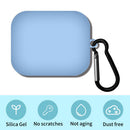 Silicone Protective Case for OnePlus Buds Pro Wireless Earbuds(Sky Blue) Newly