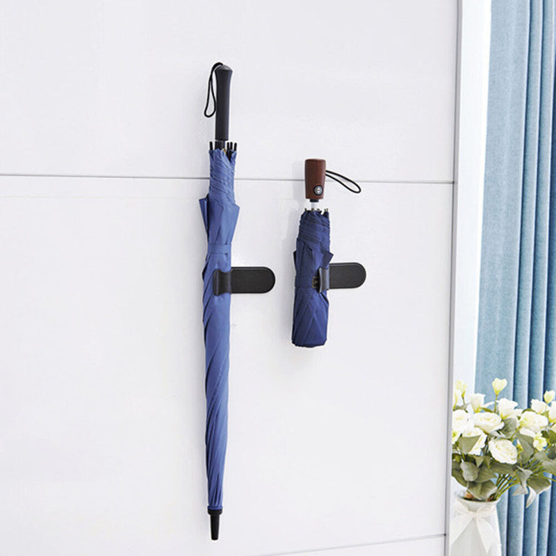 Umbrella Wall Hook Hanger Holder Self-adhesive Car Trunk Seat Clip Fastener Rack